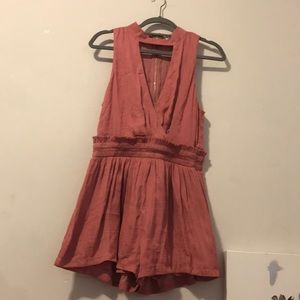 Pink romper